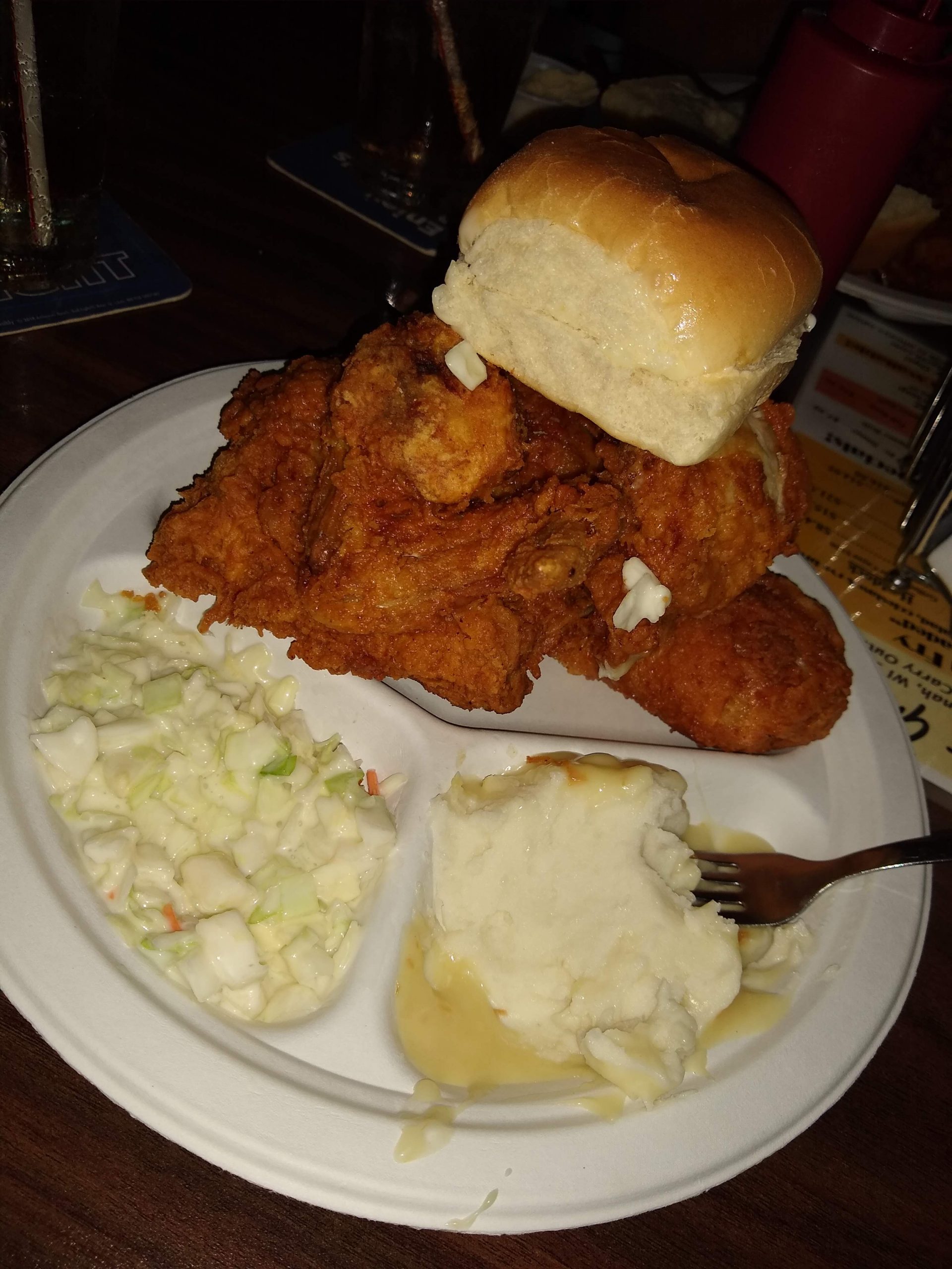 Tuesday Fried Chicken Special at Bay Point Restaurant in Neenah WI